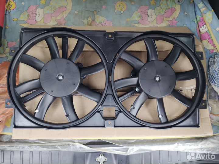 Мотор вентилятора охлаждения Шевроле нива