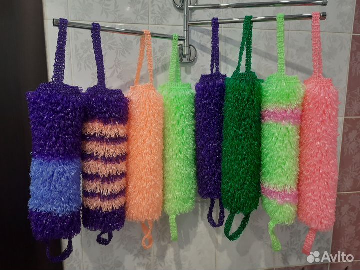 Мочалки ручной работы