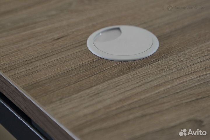 Стол письменный криволинейный левый Metal system style бо.са-3 Л