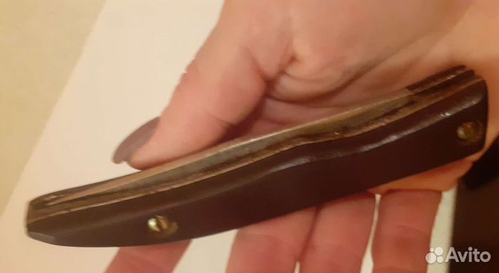 Нож складной ручной работы