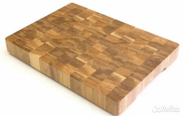 Торцевая доска из дуба 40см на 30см на 4см