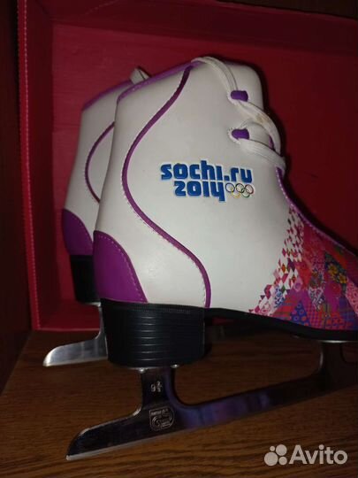 Коньки фигурные Sochi 2014 38-39 размер