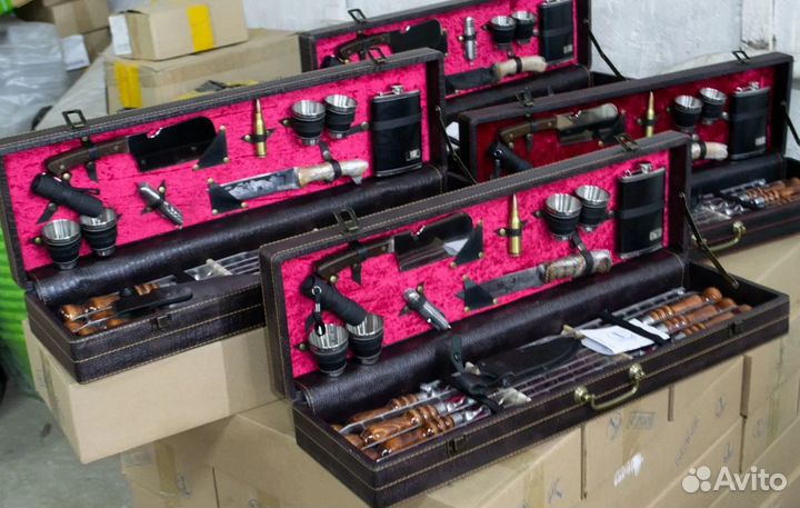 Подарочный набор для мужчины с шампурами