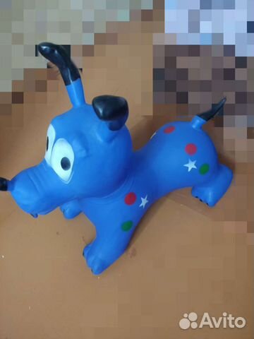 Игрушка попрыгун собака