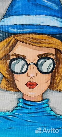 Картина интерьерная. Холст. Акрил