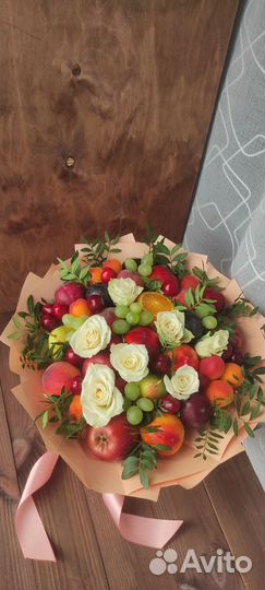 Съедобные букеты из фруктов. Вкусный подарок