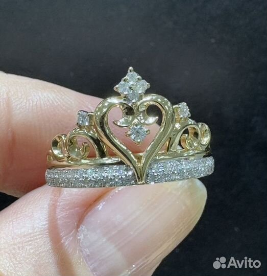 Золотое кольцо 585 проьа