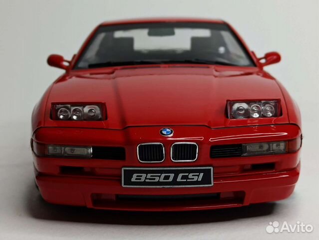 Bmw 850csi E31 Red Solido 1:18