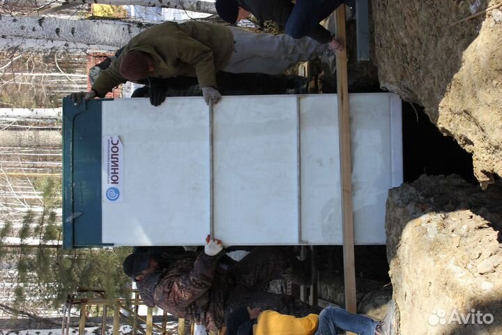 Канализация под ключ. Септик Топас