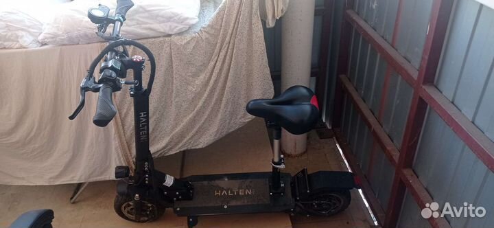 Электросамокат Halten RS-02 чёрный