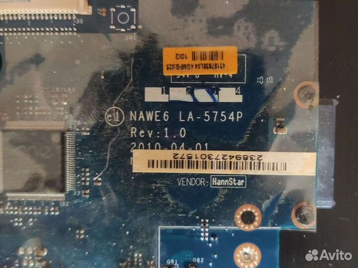 Lenovo G565, IdeaPad Z565 (nawe6 LA-5754P REV:1.0)