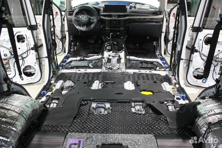 Звуко- и теплоизоляция для японских авто