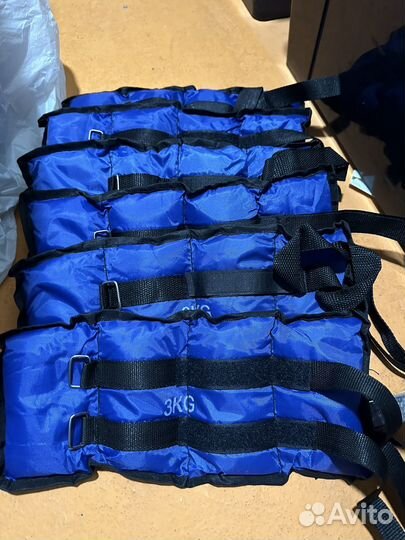 Утяжелители для ног 3 кг