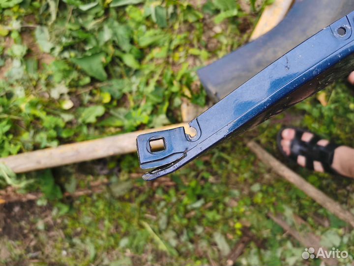 Бампер передний до рестайл на mitsubishi lancer 9