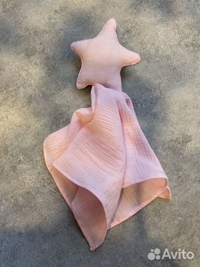 Комфортер звезда из муслина новая