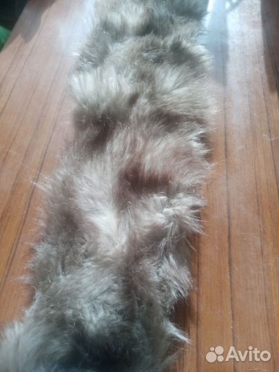 Искусственный мех бежевый светлый