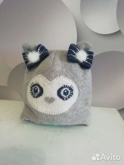 Шапка зимняя для девочки