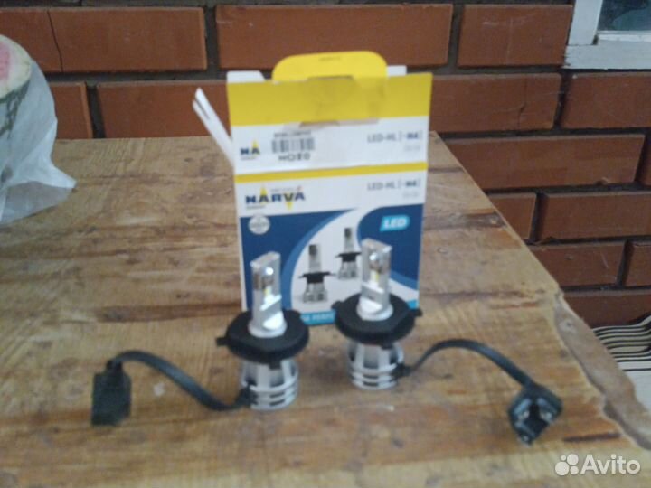 Диодные лампы h4