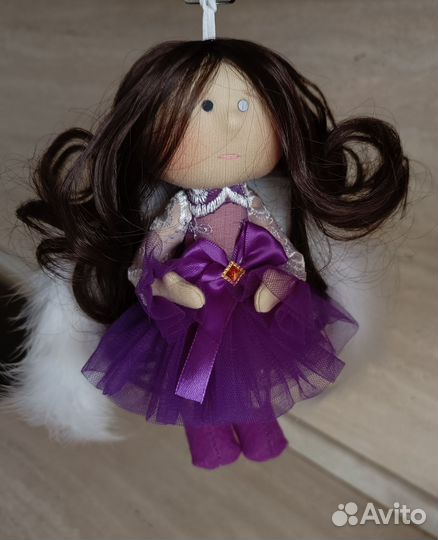 Кукла брелок ручной работы
