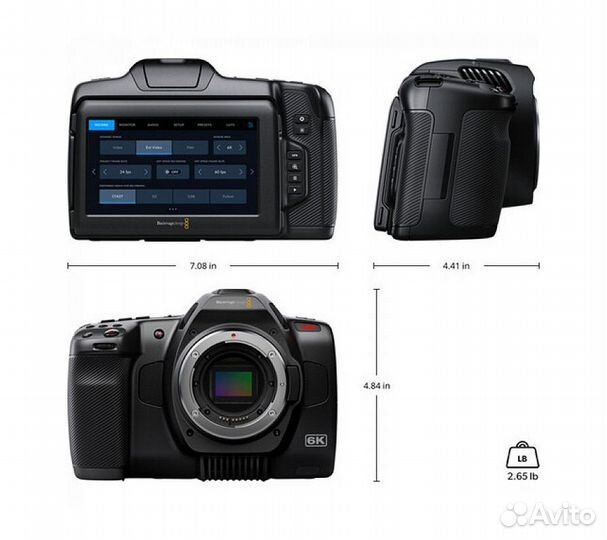 Видеокамера Blackmagic Design Pocket Cinema Camera
