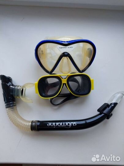 Набор масок и трубка для ныряния