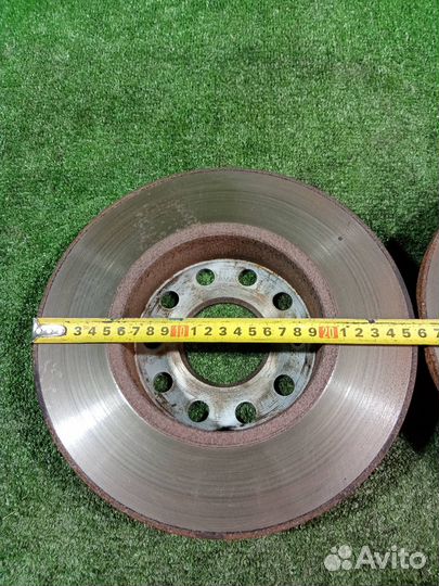 Диск тормозной (комплект) задний Volkswagen Golf 6