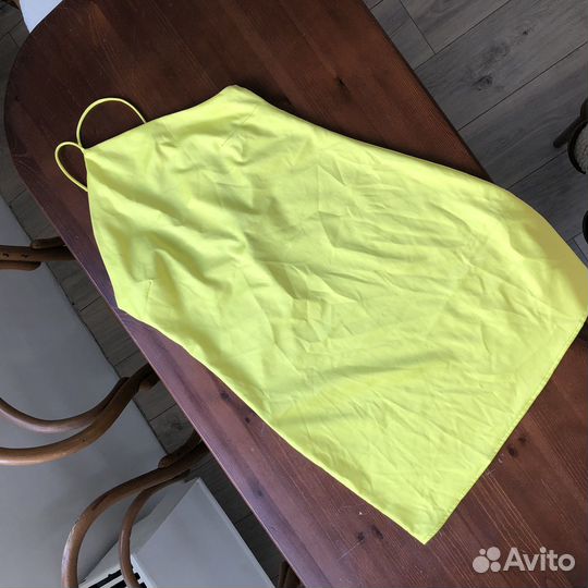 Платье сарафан maag zara lime новый XS S M 2шт