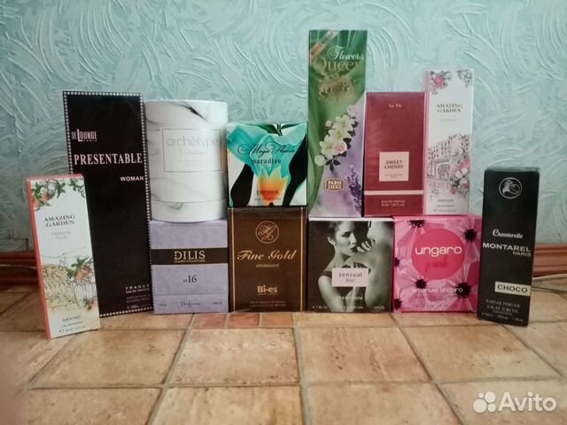 Туалетная вода Парфюм разные