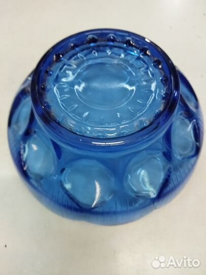 Ваза цветное стекло СССР