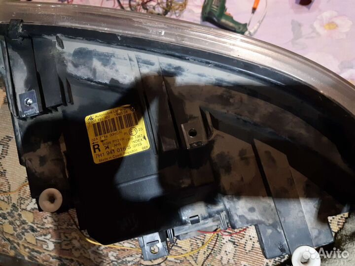 Фары на volkswagen t5