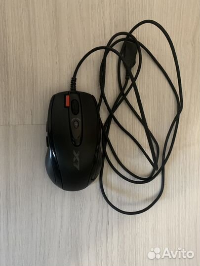 Игровая мышь проводная A4Tech X-718BK