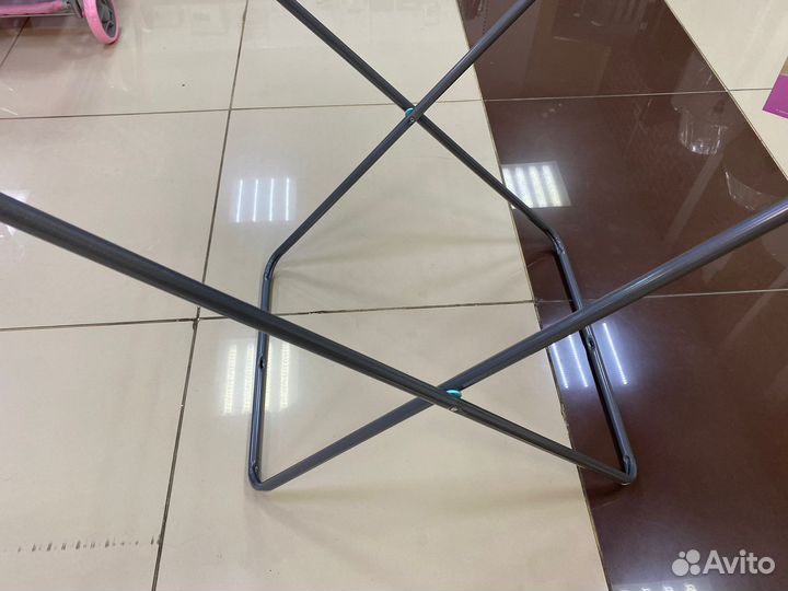 Сушилка для белья Nika напольная 10 м, серебро