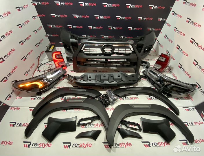 Рестайлинг Toyota Hilux Pick Up в 2020 H2319