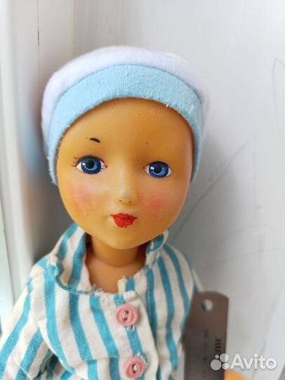 Кукла СССР Вятка паричковая 35 см