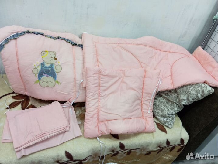 Бортики и Балдахин в кроватку