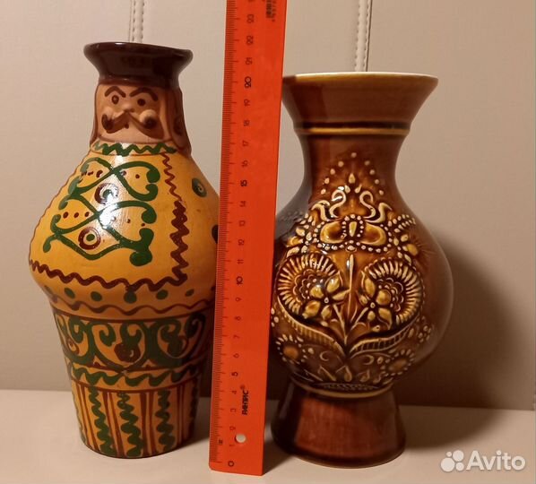 Чайник доливочный, вазочка керамика СССР