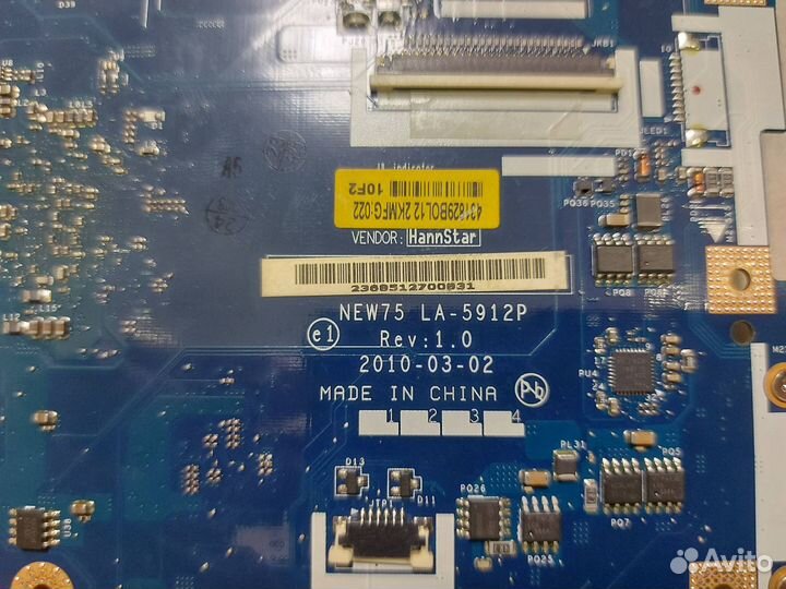 Материнская плата для ноутбука