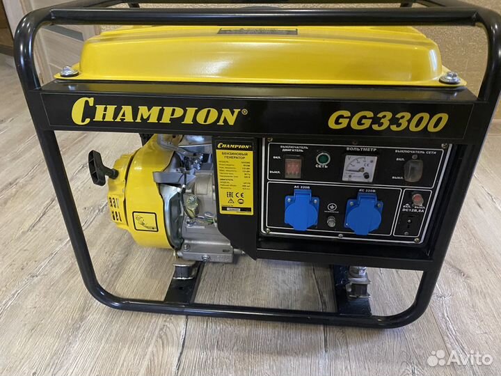 Бензиновый генератор Champion GG3300