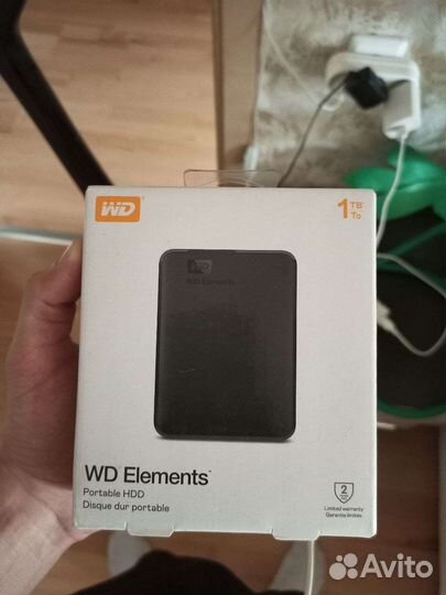 Жёсткий диск WD elements 1tb