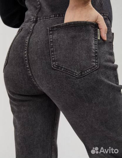 Джинсы для беременных со вставкой на животе