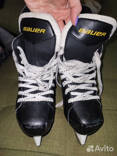 Коньки хоккейные bauer 36 размер