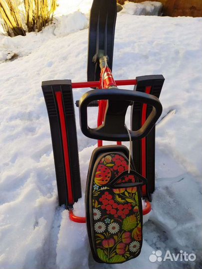 Детский снегокат бу