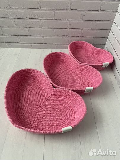 Корзинка-сердечко, подарок на 8 марта