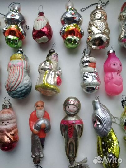 Елочные игрушки СССР