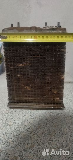 Радиатор печки медный
