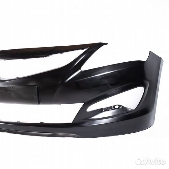 Бампер передний на Hyundai Solaris 2014-2017гг