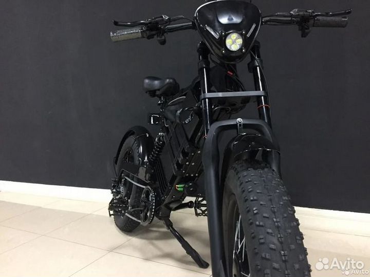 Электро Мотоцикл Denzel Hunter 2x2 Black