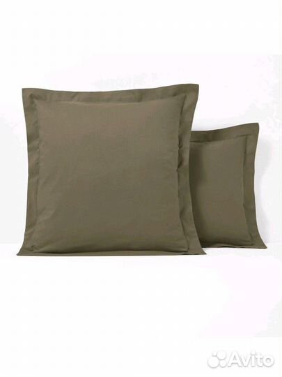 Наволочка однотонная с воланом LA redoute, HM home