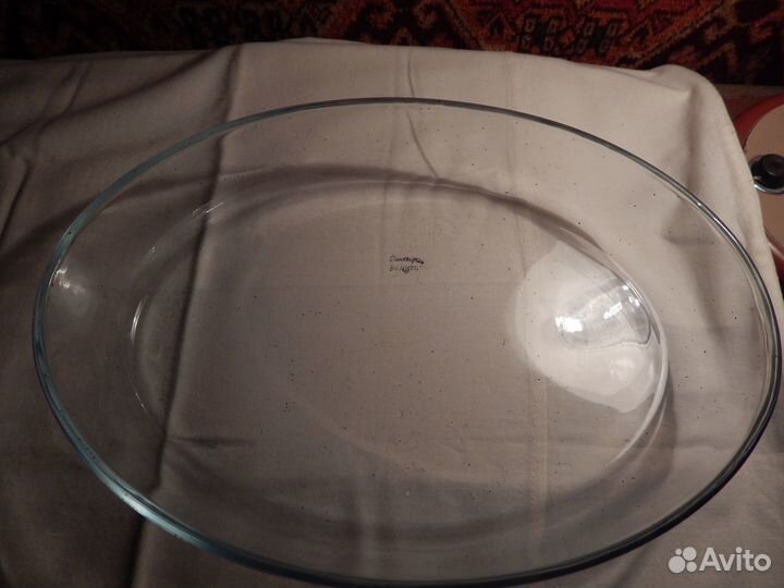 Две формы для выпечки Pyrex и Borcam