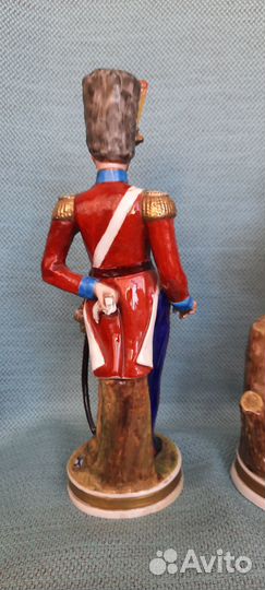 Старинные статуэтки Офицеры, Франция